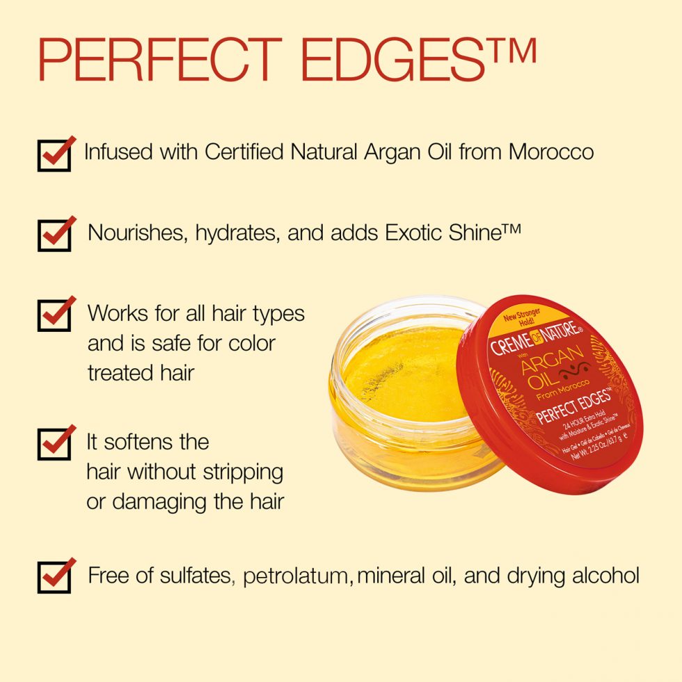 Creme of Nature Argan Oil Perfect Edges Regular 63.7g