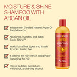 Creme of Nature Argan Oil Sulfate-Free Moisture & Shine Shampoo
