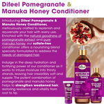Difeel Pomegranate & Manuka Honey Sulfate-Free Conditioner 74ml