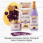 Creme of Nature Pure Honey Hair Food Damage Prevention 24-Hour Nourishing Cream Oil 135g