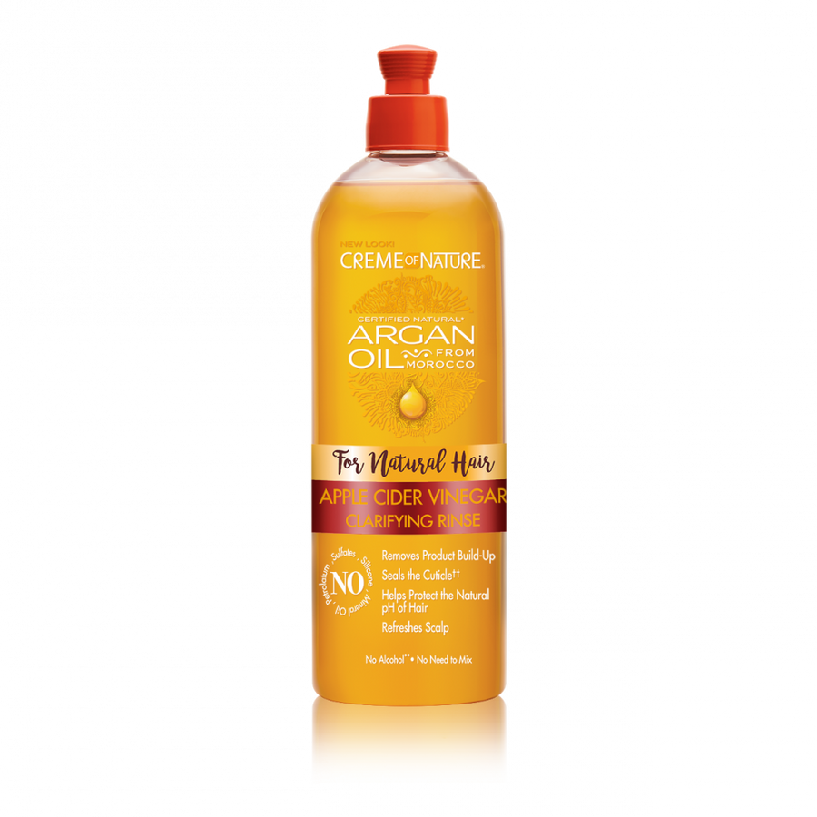 Creme of Nature Argan Oil Apple Cider Vinegar Clarifying Rinse 15.5oz