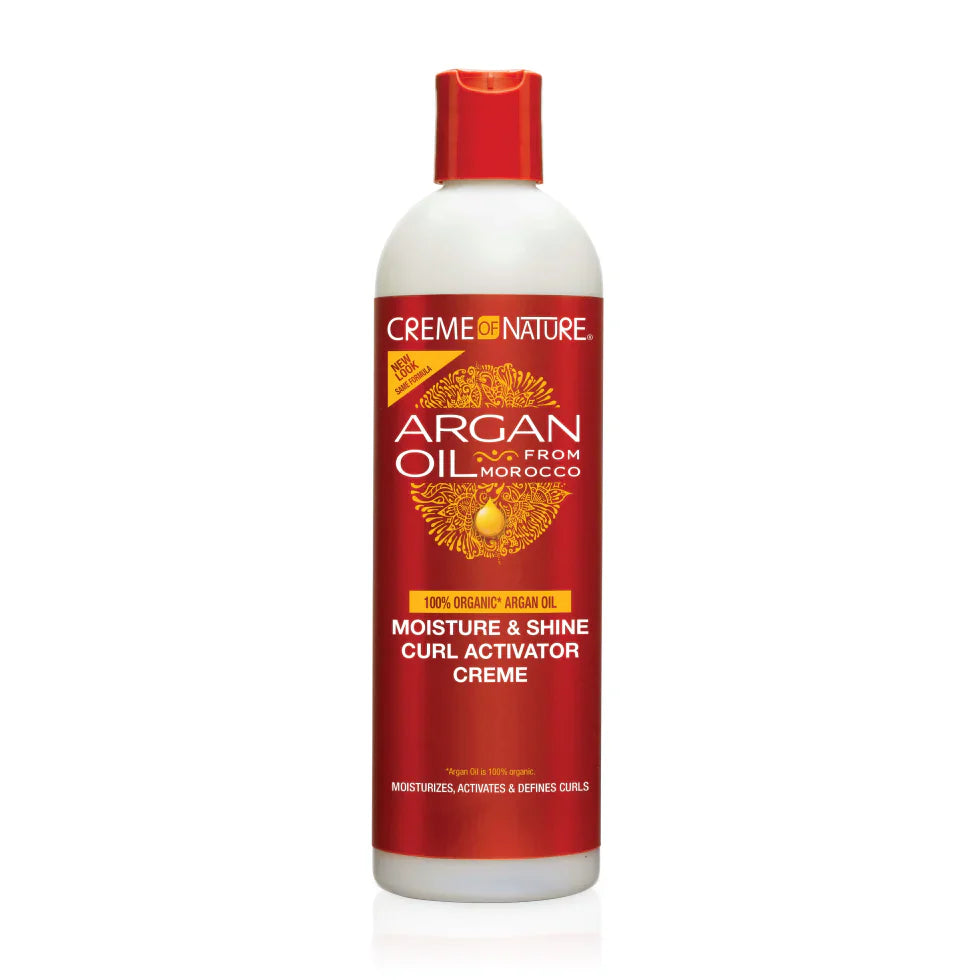 Creme of Nature Argan Oil Moisture & Shine Curl Activator Crème 355ml/12oz
