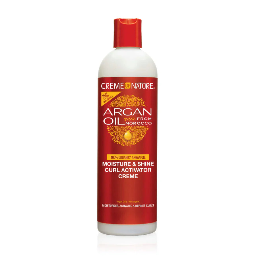 Creme of Nature Argan Oil Moisture & Shine Curl Activator Crème 355ml/12oz