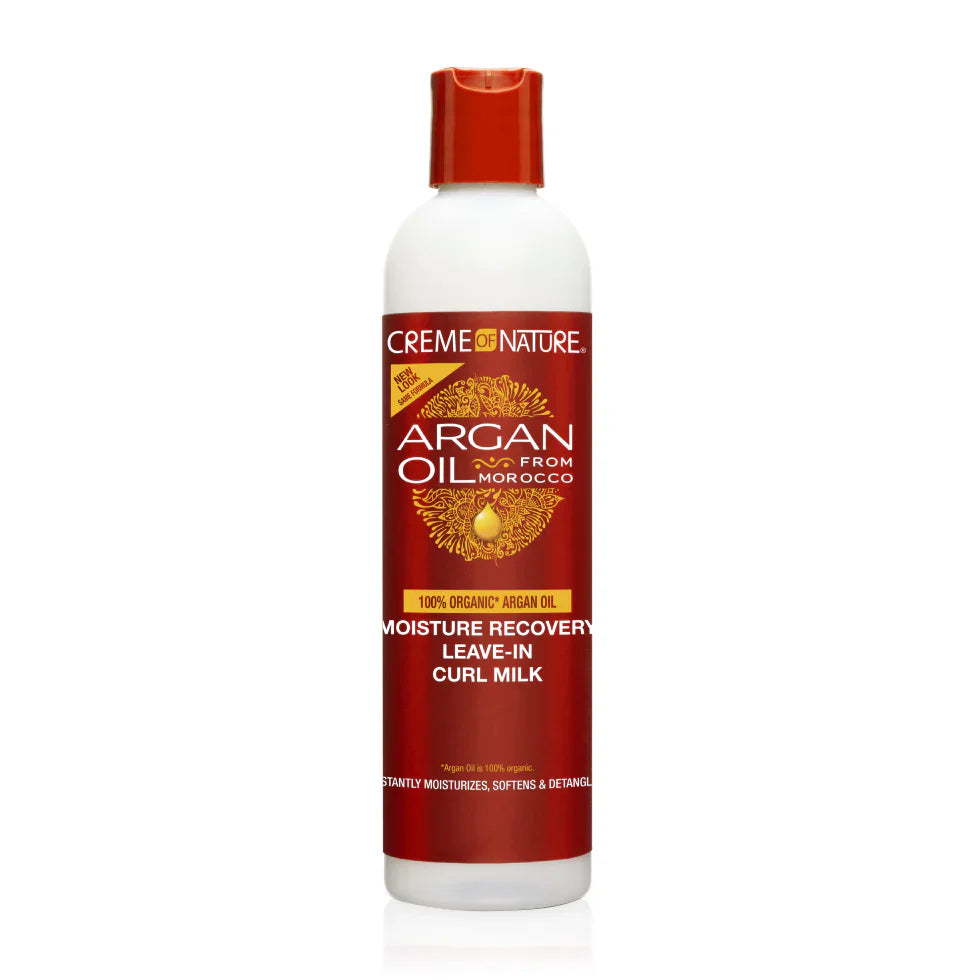 Creme of Nature Argan Oil Moisture Recovery Leave-In Curl Milk 236ml/8oz