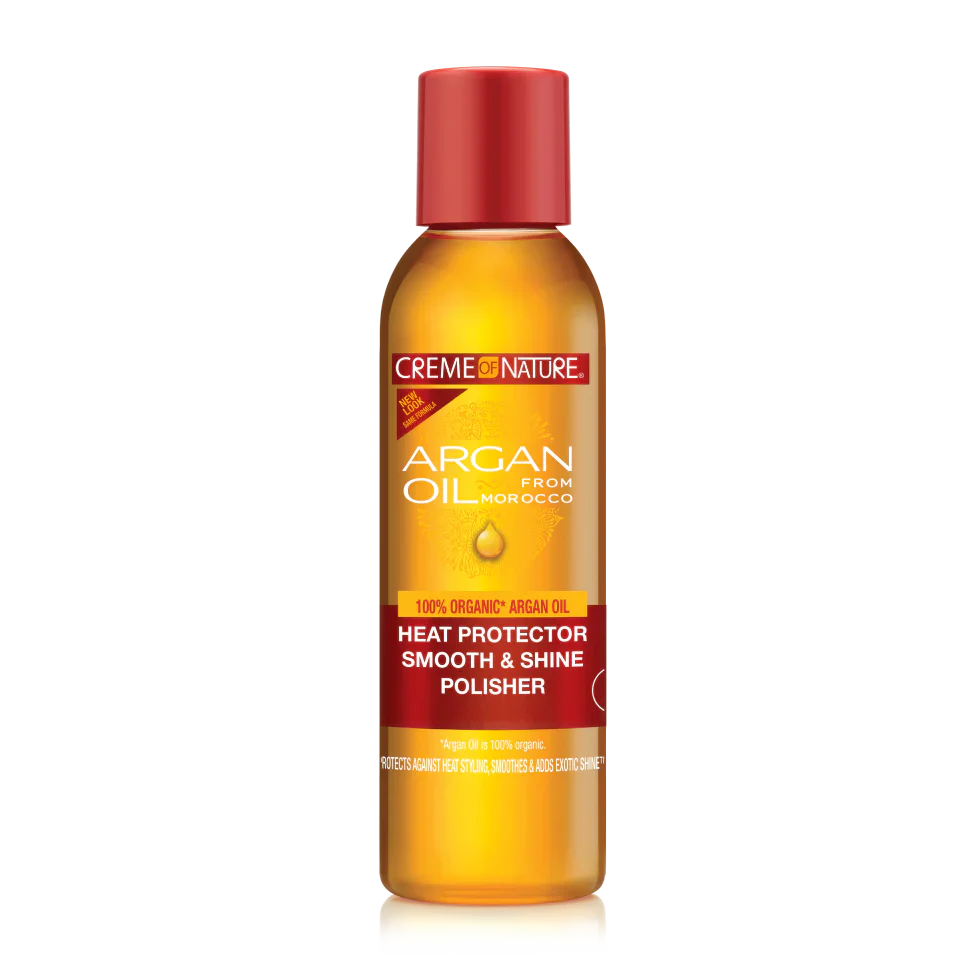 Creme of Nature Argan Oil Heat Protector Smooth & Shine Polisher 118ml/4oz