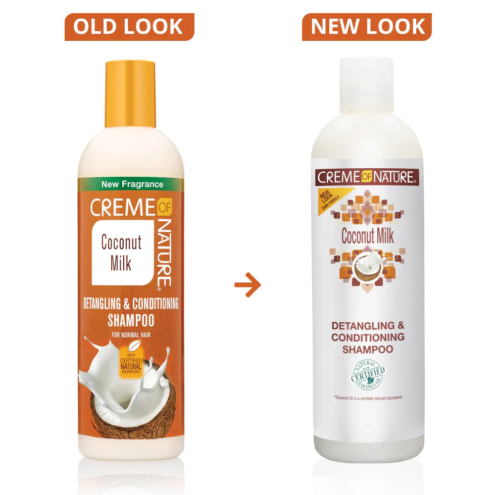 Creme of Nature Coconut Milk Detangling & Conditioning Shampoo 354ml/12oz