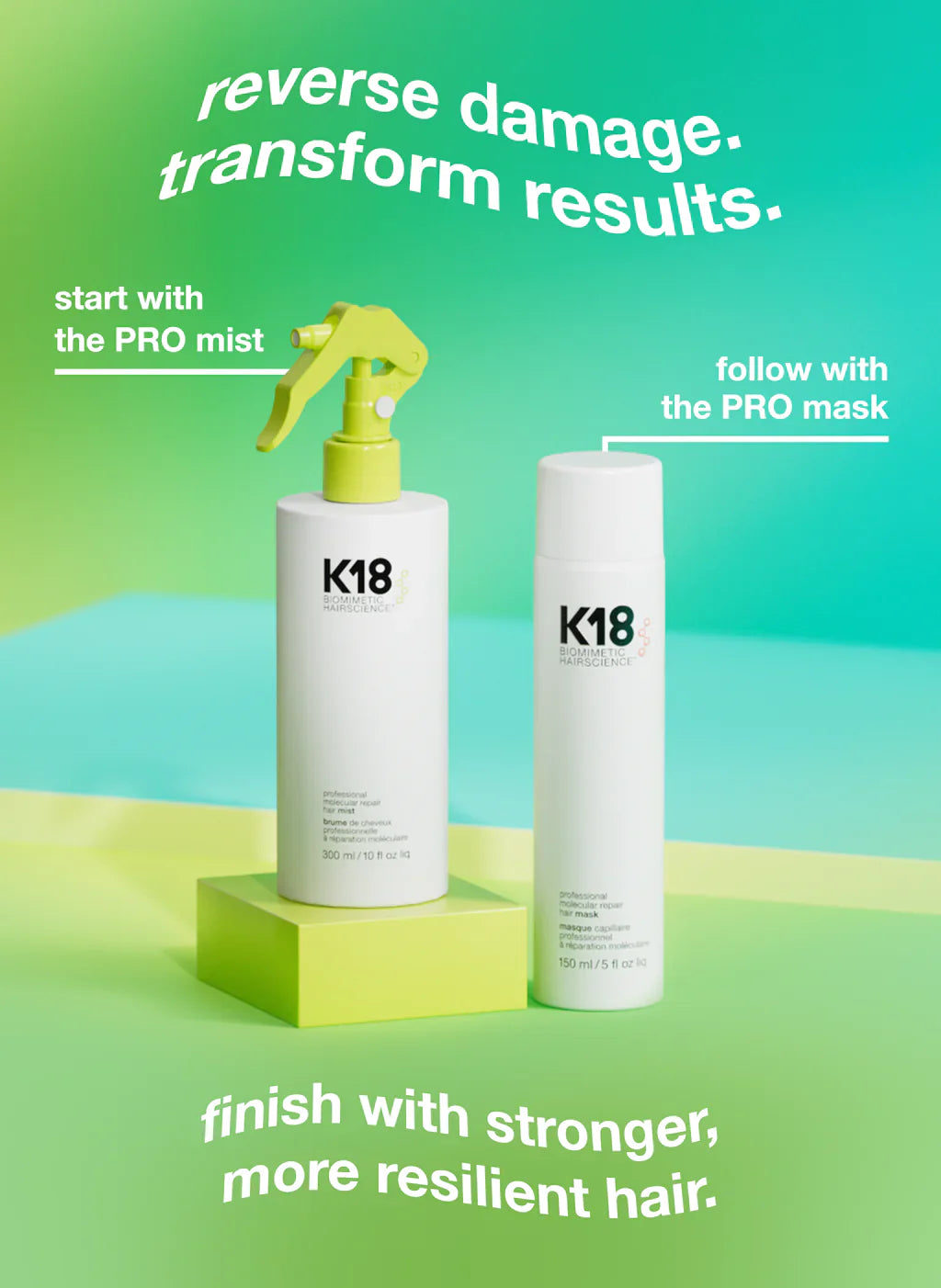 k18 professional molecular repair mask-150 ML