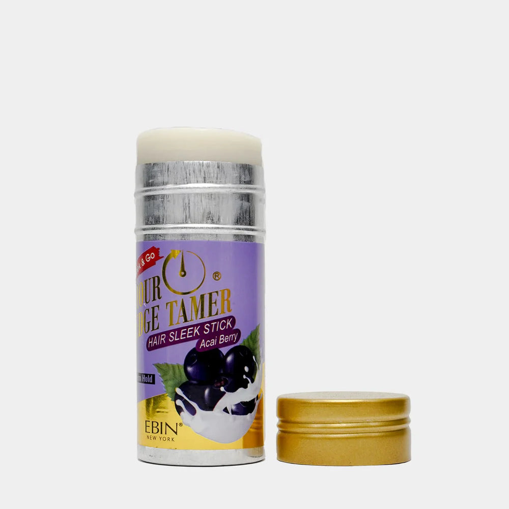 Ebin 24 Hour Edge Tamer Sleek Hair Wax Stick Acai Berry