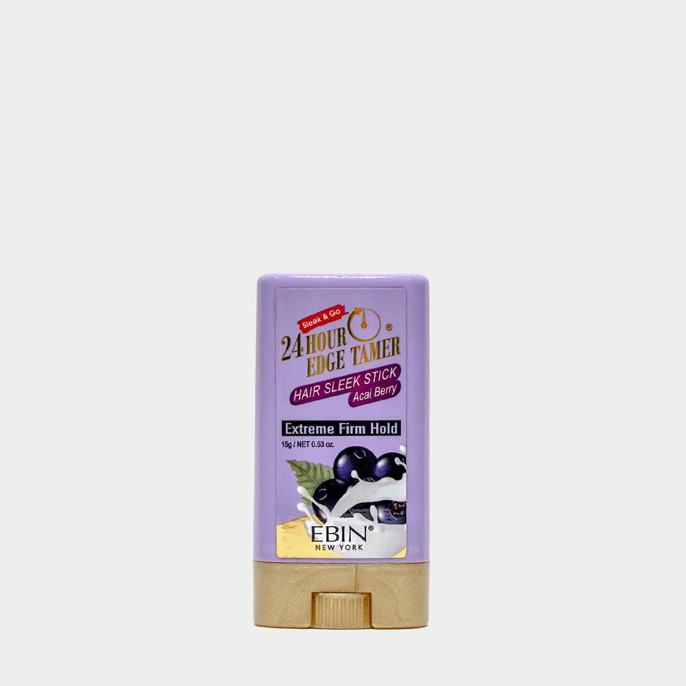 Ebin 24 Hour Edge Tamer Sleek Hair Wax Stick Acai Berry