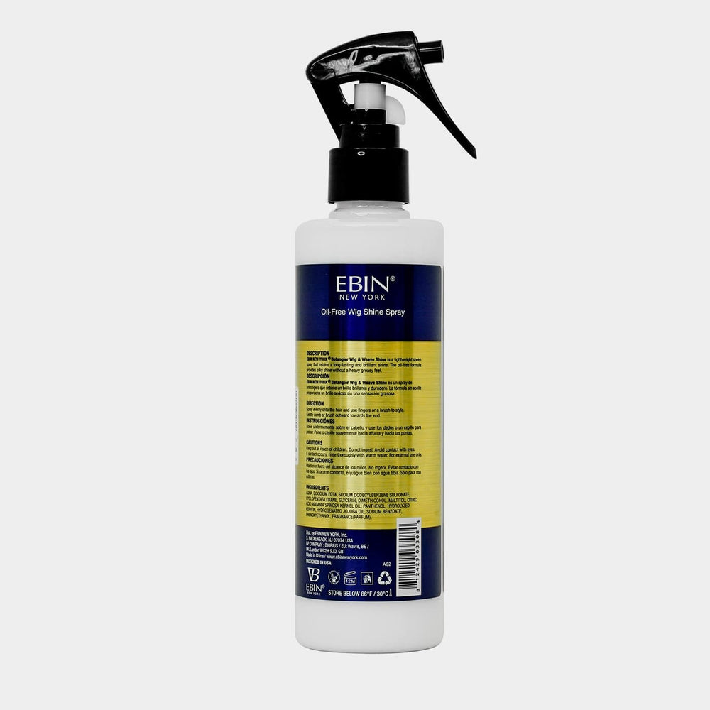 Ebin 24 Hour Argan Oil Wig & Weave Shine Spray 250ml