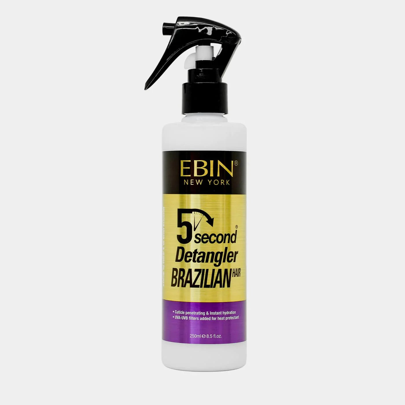 EBIN 5 Second Argan Oil Brazilian Detangler 250ml