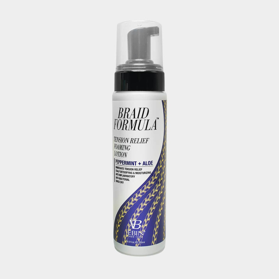 Ebin Braid Formula Tension Relief Foaming Lotion Peppermint 250ml