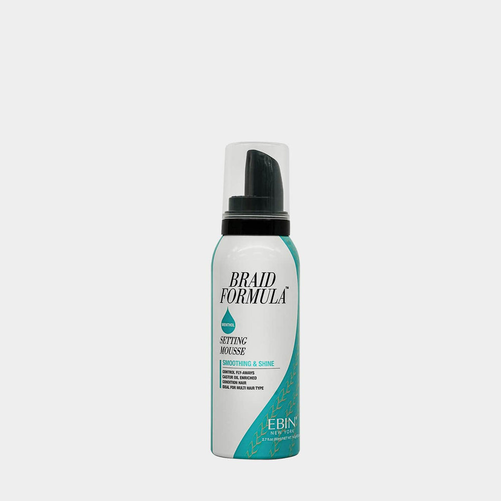 Ebin Braid Formula Menthol Setting Mousse Smoothing & Shine 80ml
