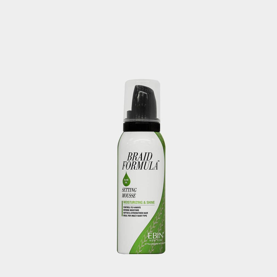 Ebin Braid Formula Olive Oil Setting Mousse Moisturizing & Shine 80ml