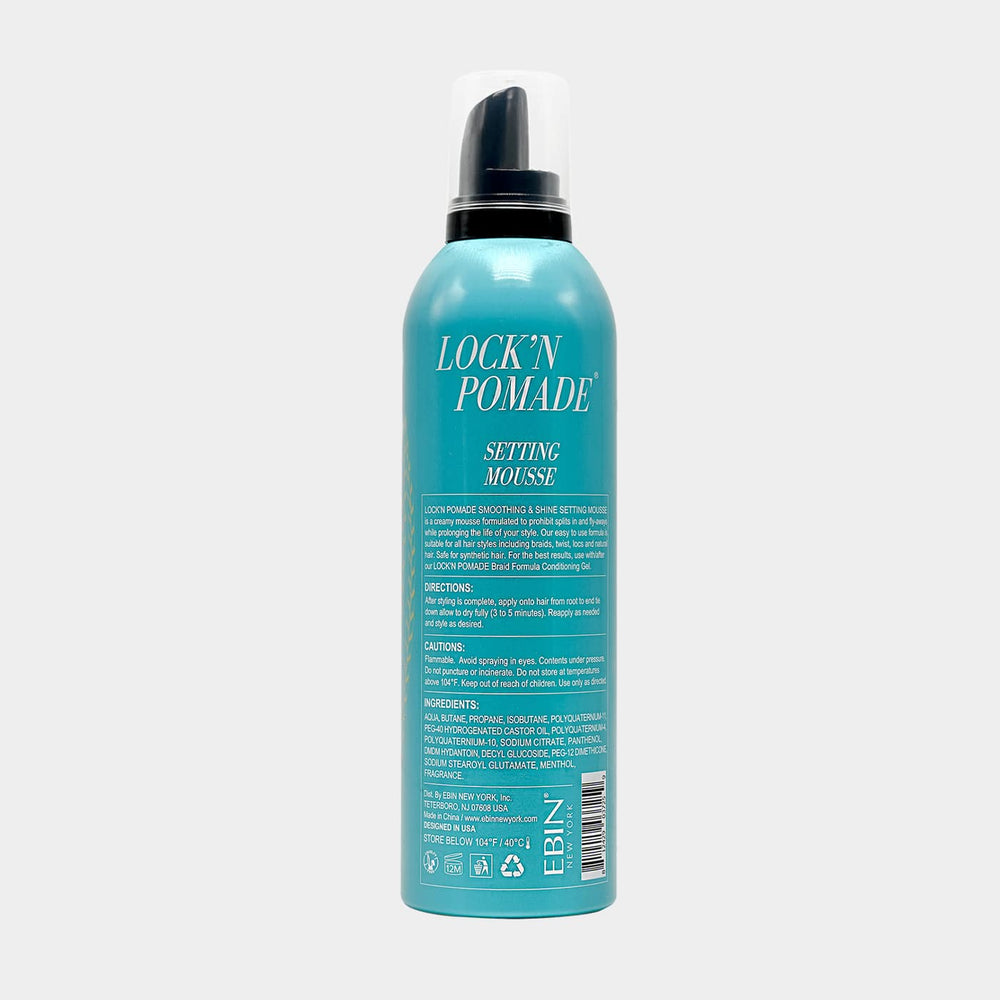 Ebin Braid Formula Menthol Setting Mousse Smoothing & Shine 80ml