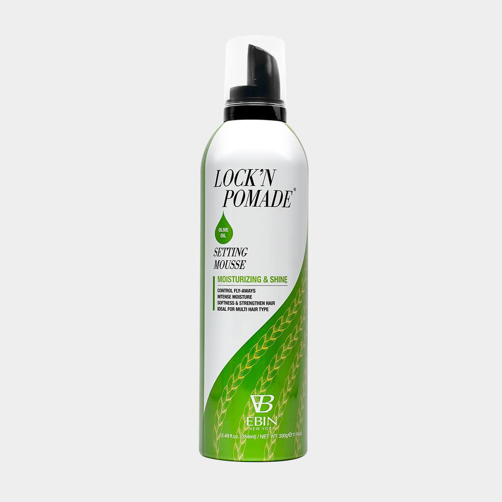 Ebin Braid Formula Olive Oil Setting Mousse Moisturizing & Shine 354ml