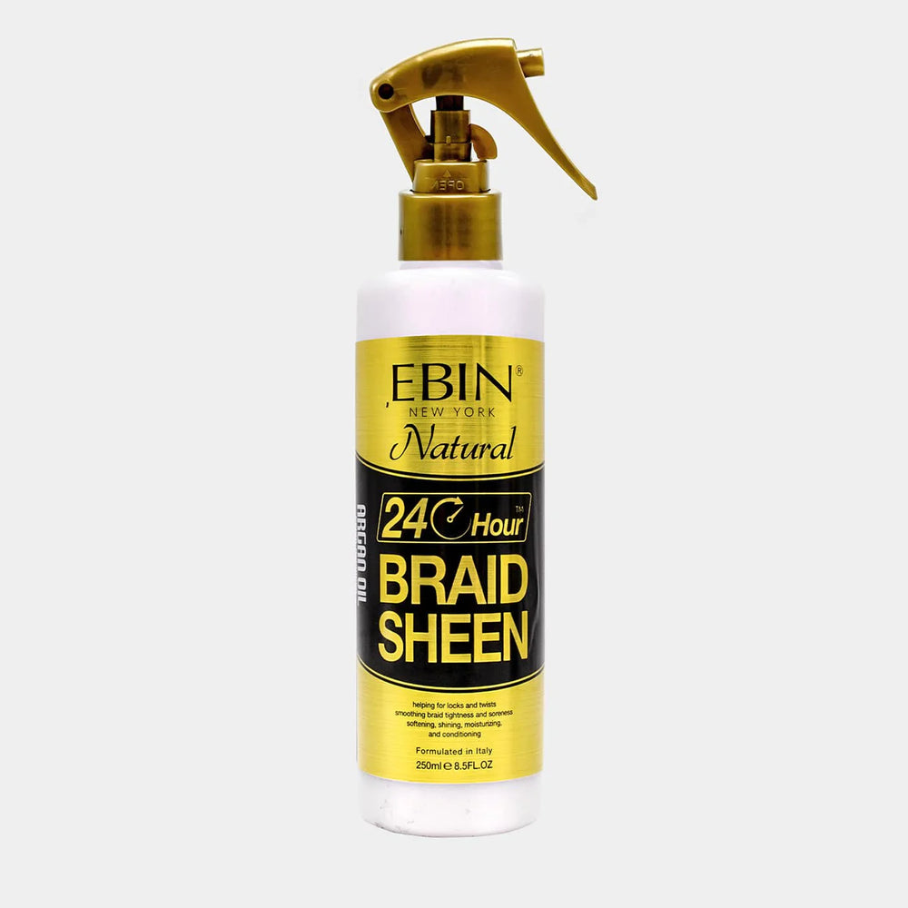 Ebin 24 Hour Argan Oil Braid Sheen Spray 250ml