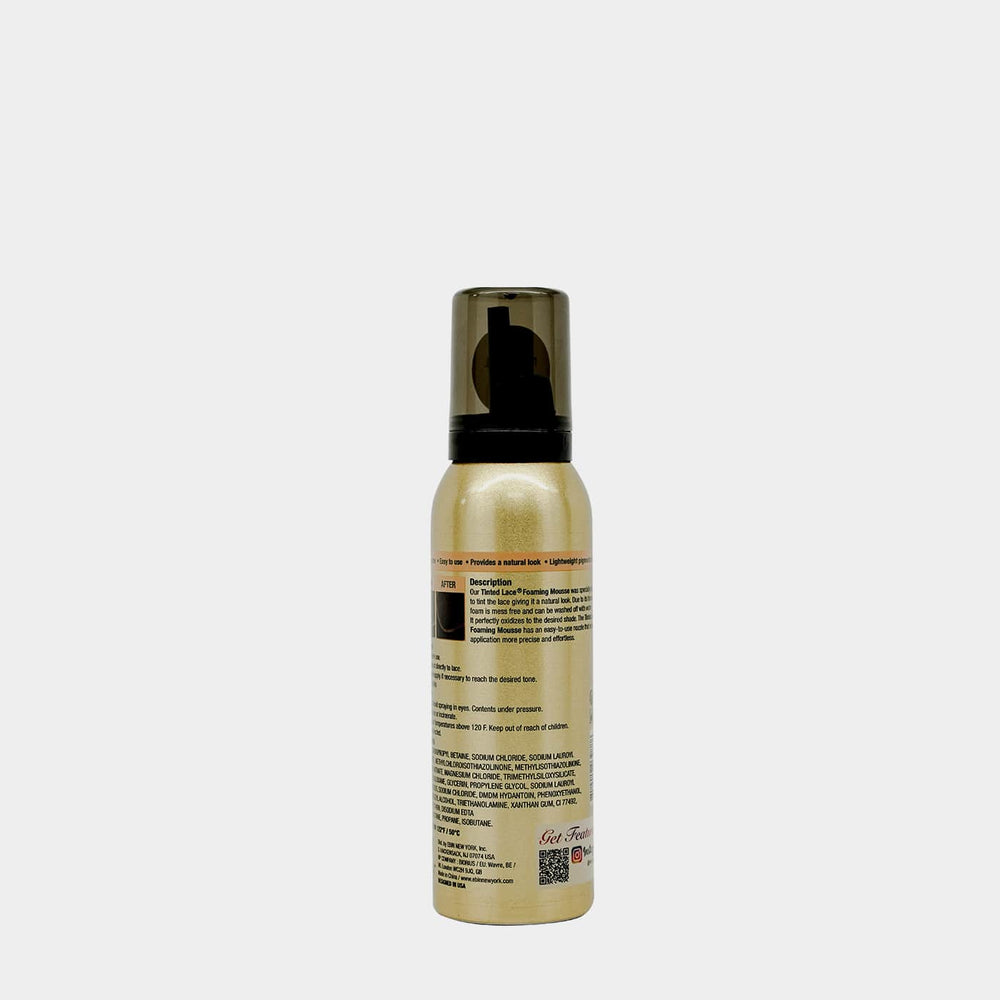 Ebin Tinted Lace Foaming Mousse Natural Beige 100ml/3.38oz