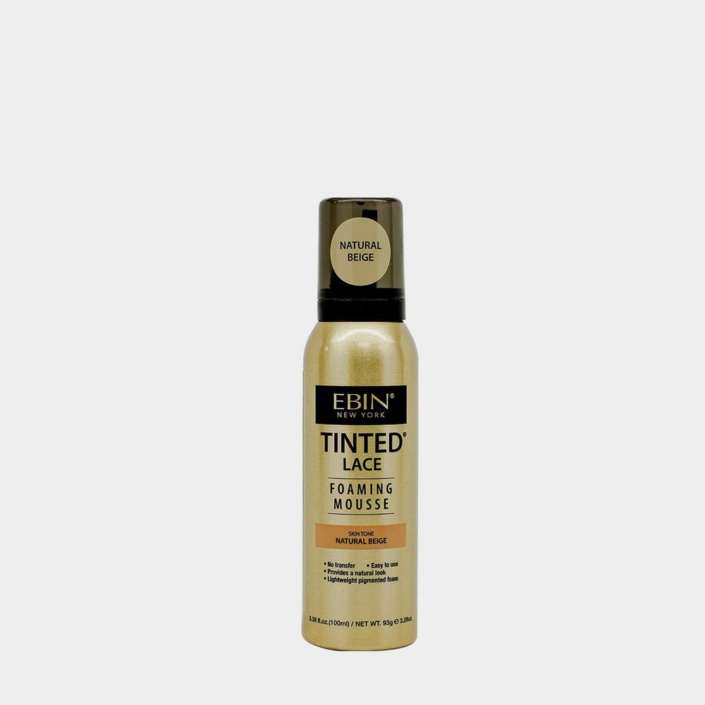Ebin Tinted Lace Foaming Mousse Natural Beige 100ml/3.38oz