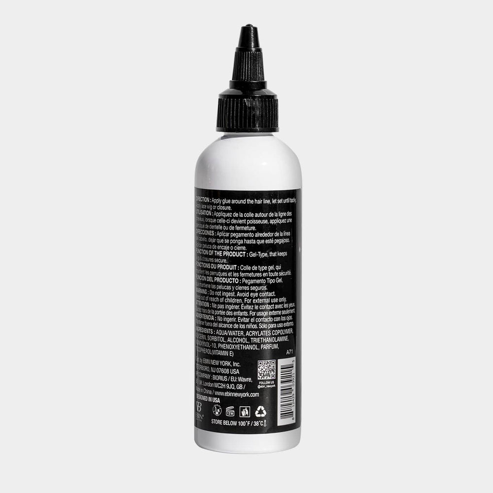 Ebin Wonder Lace Bond Holding Gel Supreme Hold [Black] 120 ml
