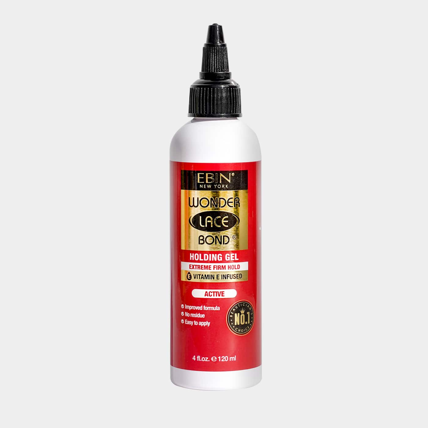 Ebin Wonder Lace Bond Holding Gel Extreme Firm Hold [Red] 120ml