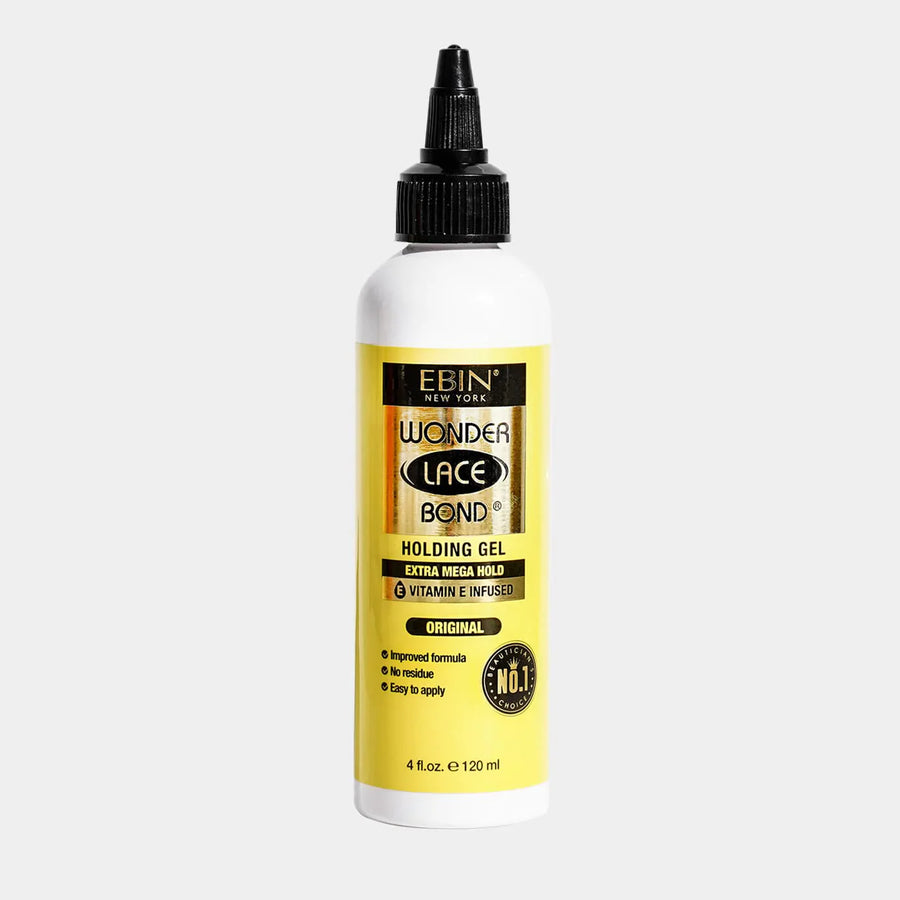 Ebin Wonder Lace Bond Holding Gel Extra Mega Hold [Yellow] 120ml