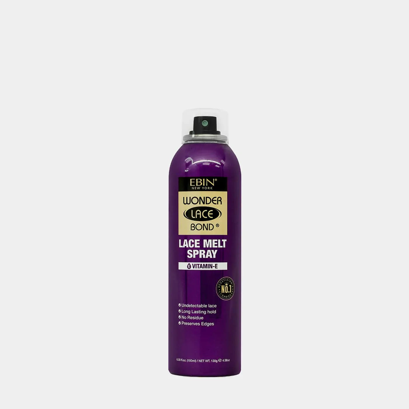 Ebin Wonder Lace Bond Lace Melt Aerosol Spray Vitamin E 180ml