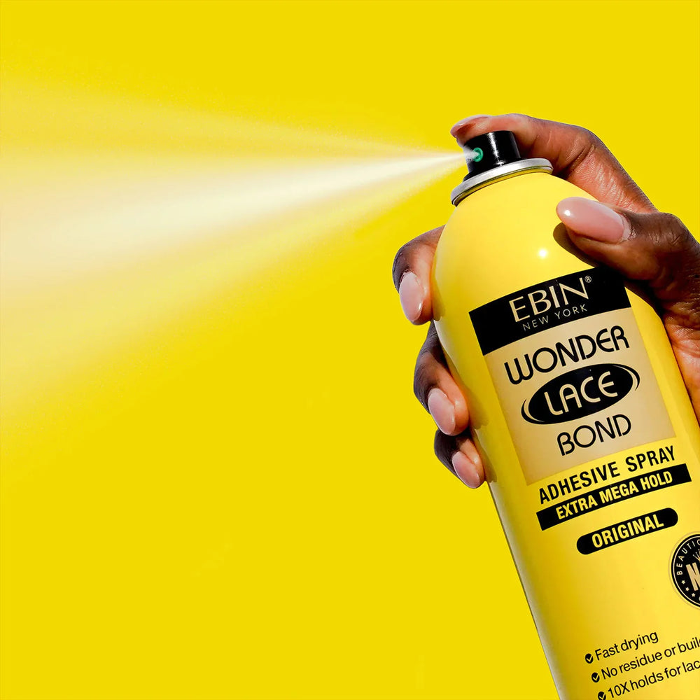 Ebin Wonder Lace Bond Wig Adhesive Spray Extra Mega Hold 80ml