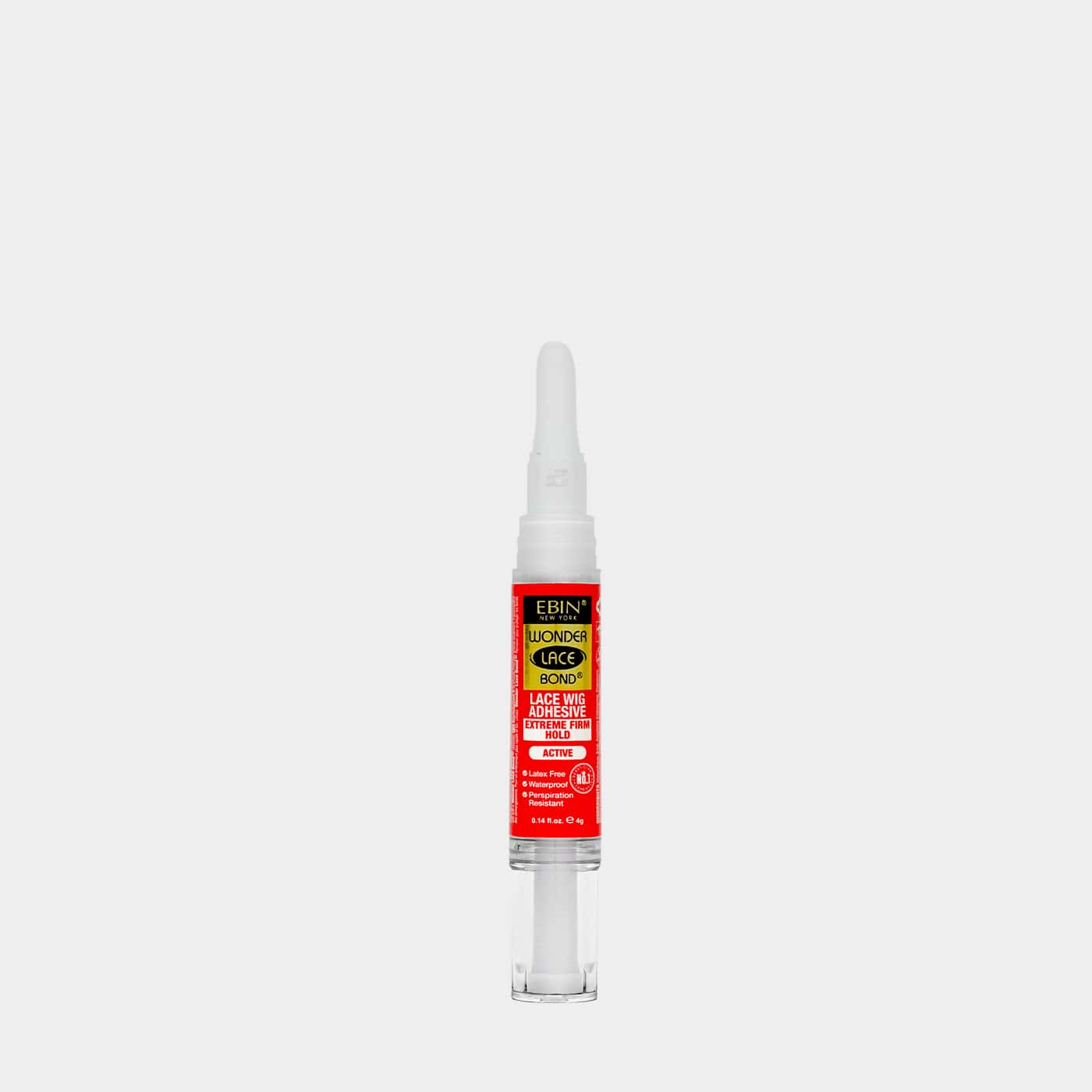 Ebin Wonder Lace Bond Silicone Pen Type Extreme Firm Hold (Active) [Red] 4g