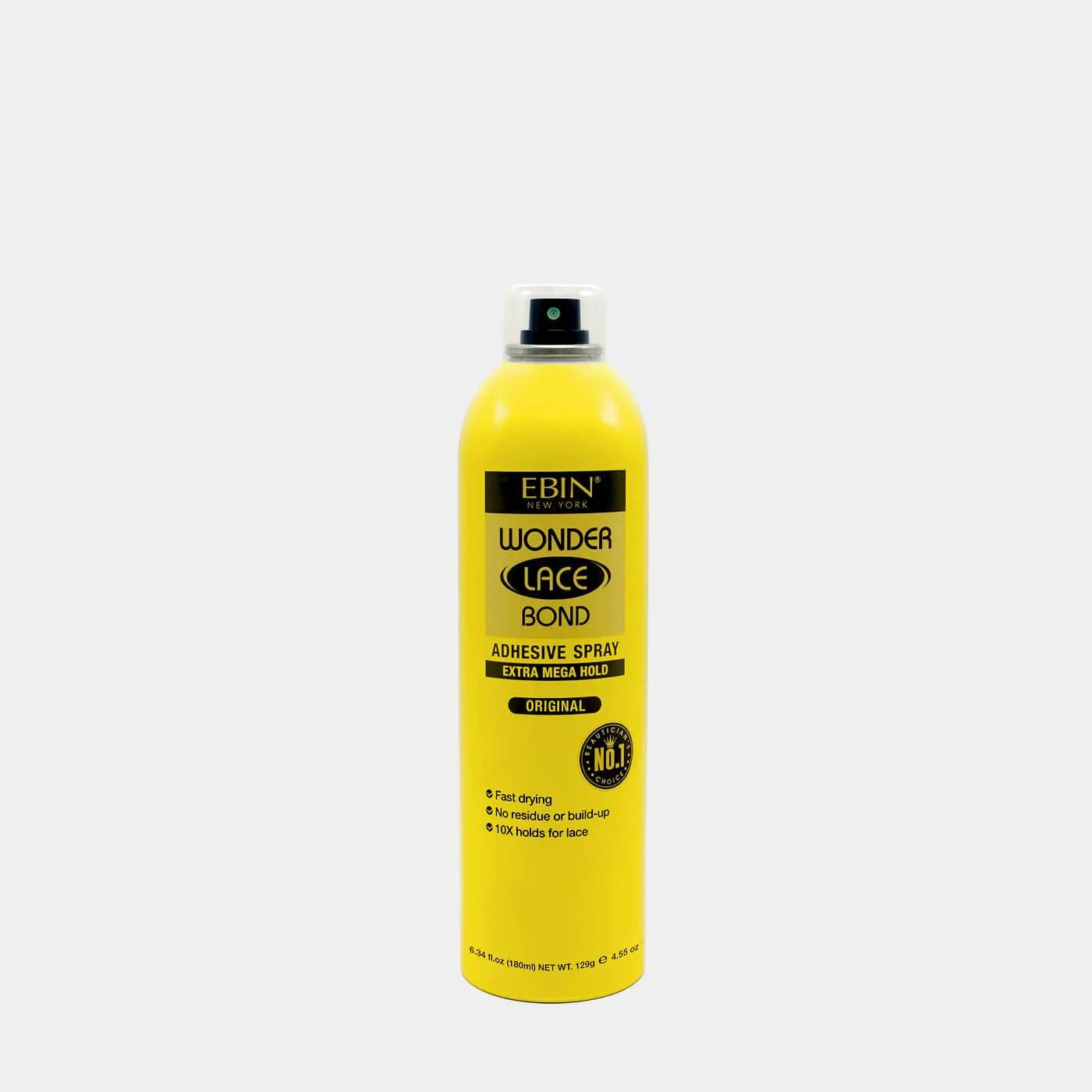 Ebin Wonder Lace Bond Wig Adhesive Spray Extra Mega Hold 80ml