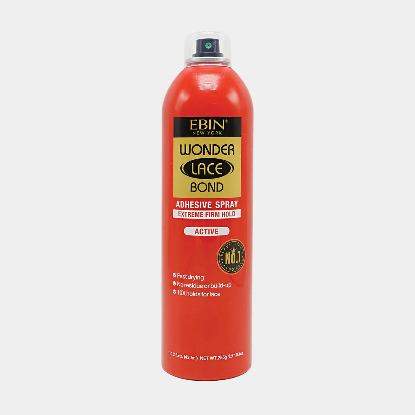 Ebin Wonder Lace Bond Wig Adhesive Spray Extreme Firm Hold 80ml