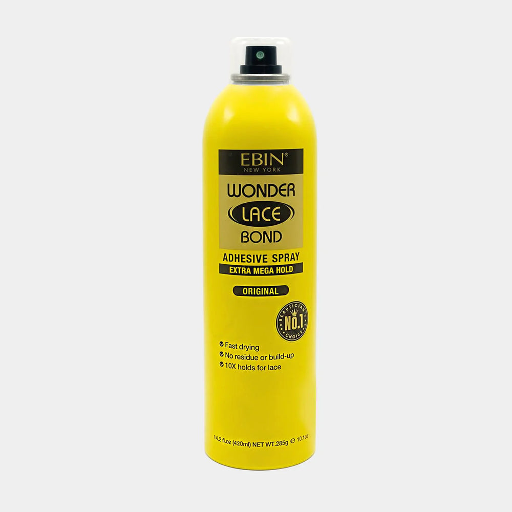Ebin Wonder Lace Bond Wig Adhesive Spray Extra Mega Hold 420ml