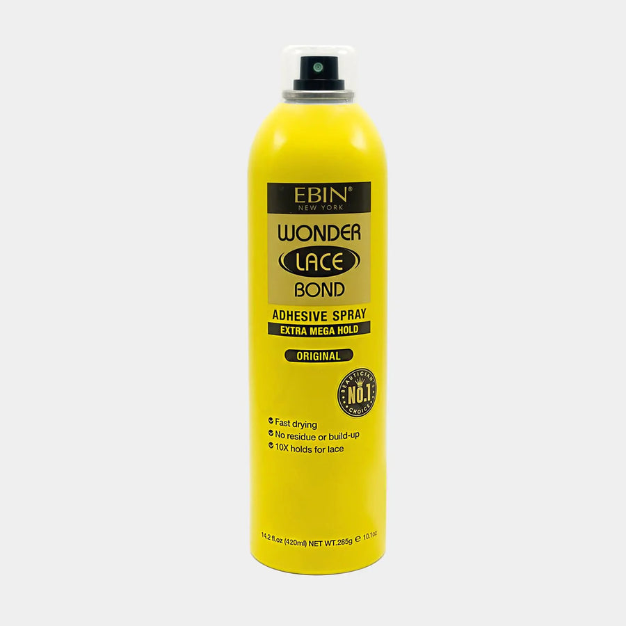 Ebin Wonder Lace Bond Wig Adhesive Spray Extra Mega Hold 420ml