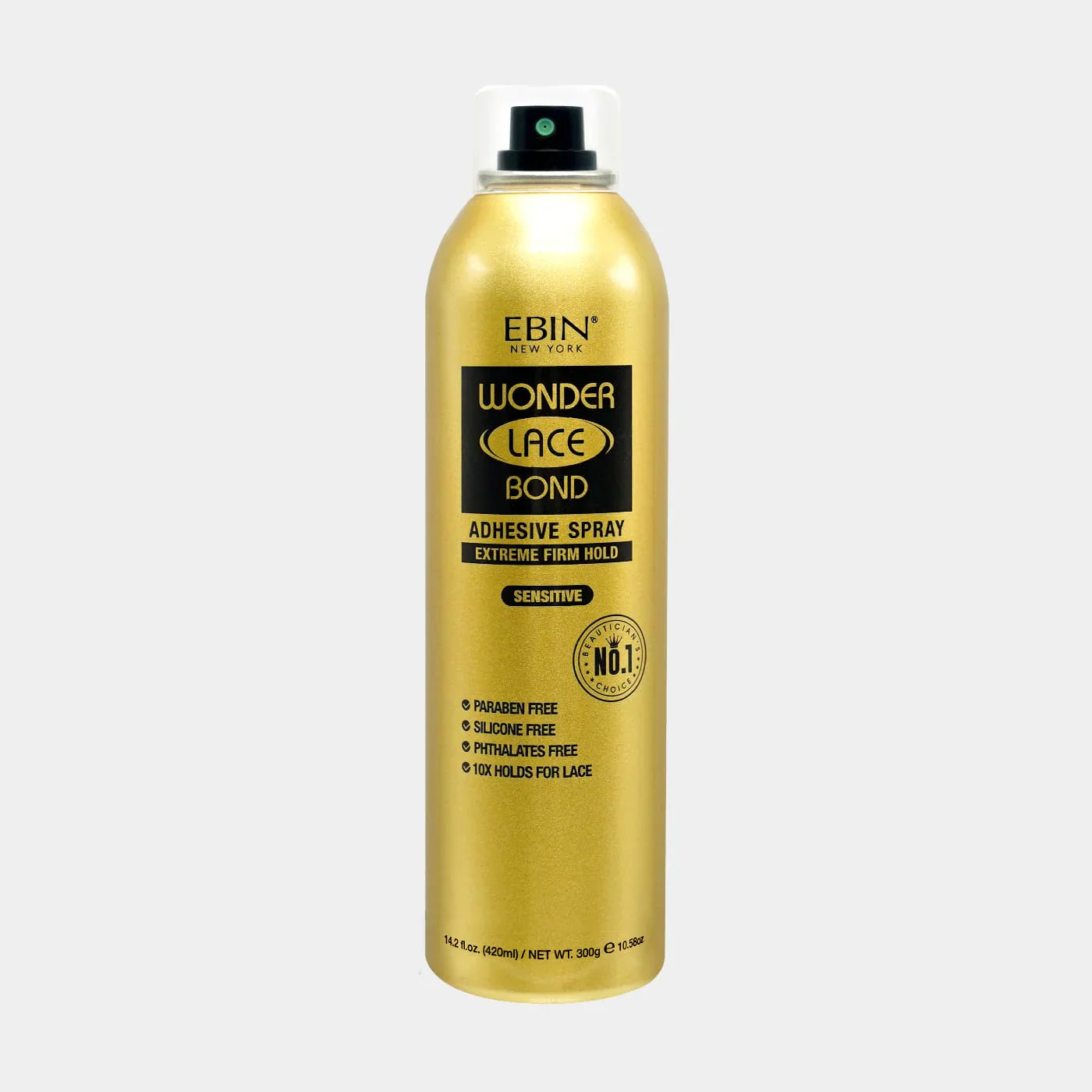 Ebin Wonder Lace Bond Wig Adhesive Spray Sensitive 420ml