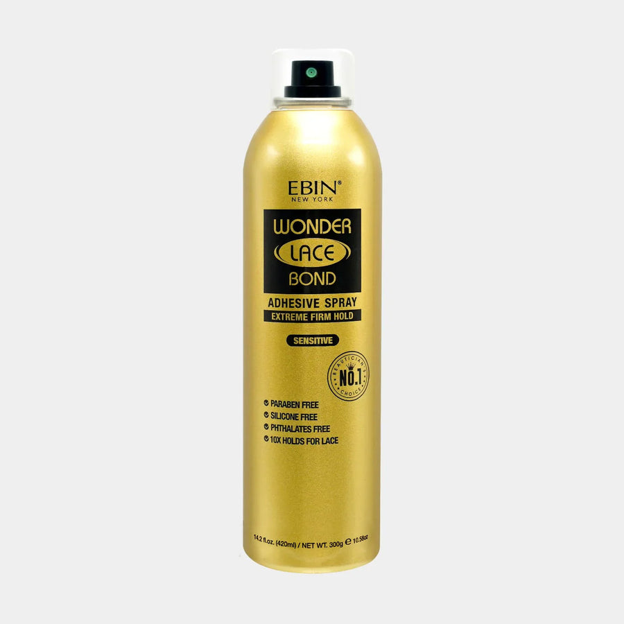 Ebin Wonder Lace Bond Wig Adhesive Spray Sensitive 420ml