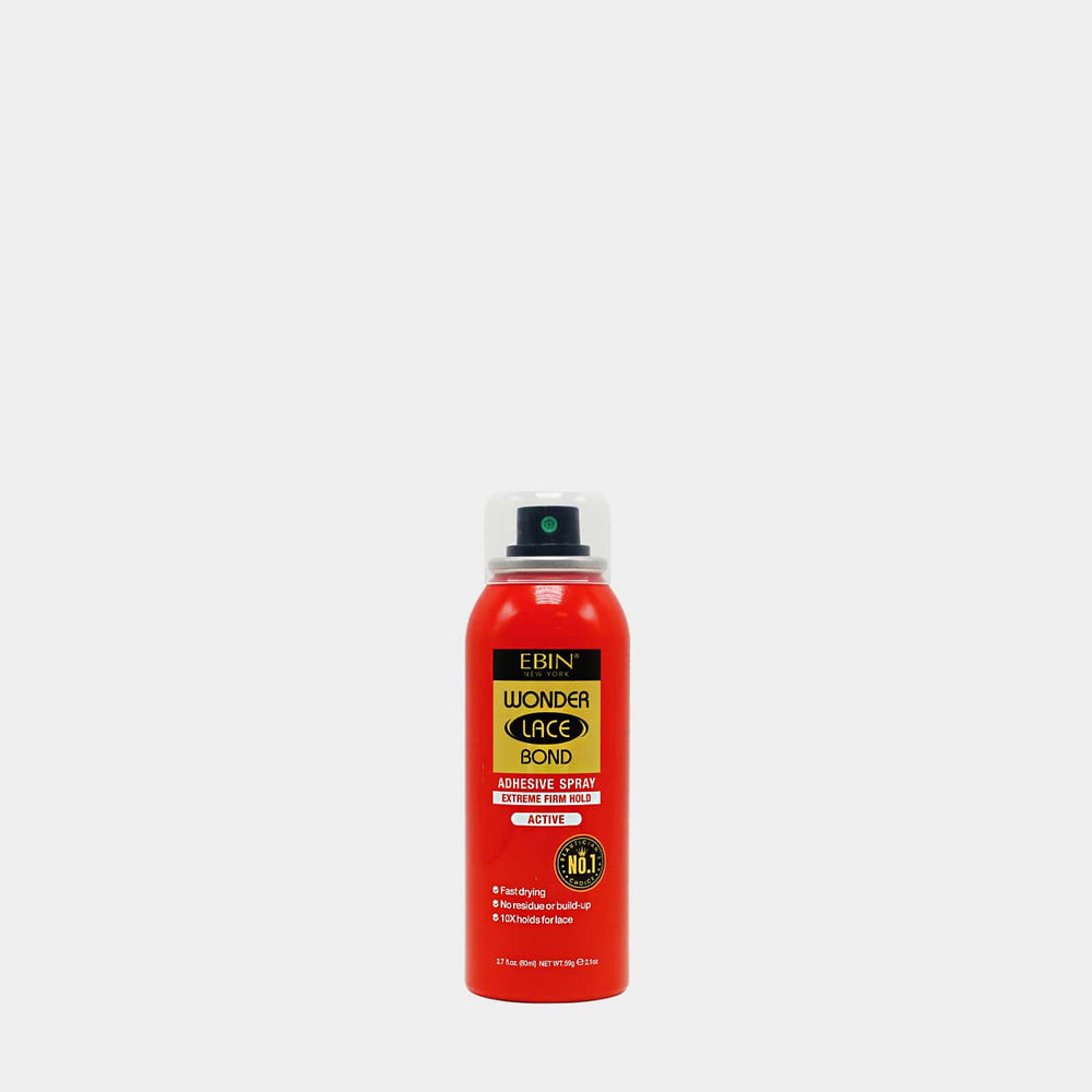Ebin Wonder Lace Bond Wig Adhesive Spray Extreme Firm Hold 80ml