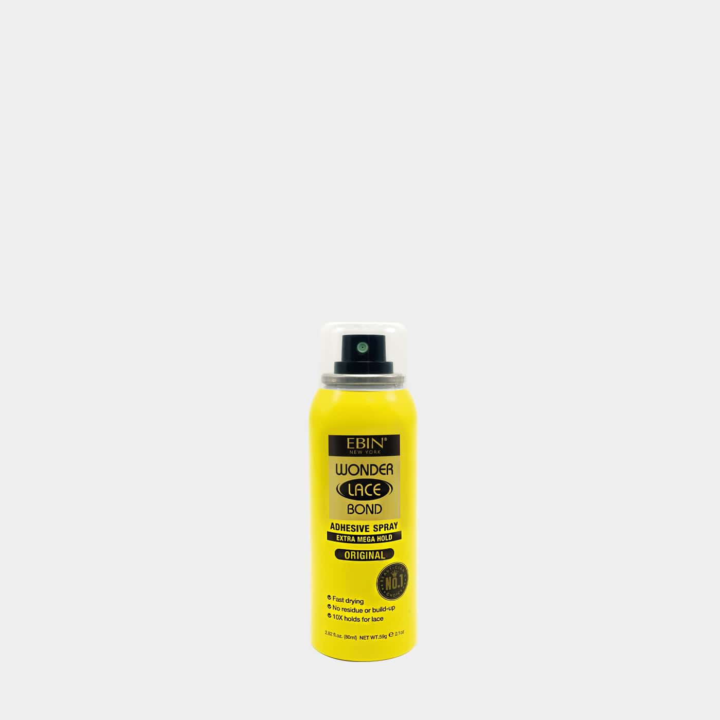 Ebin Wonder Lace Bond Wig Adhesive Spray Extra Mega Hold 80ml