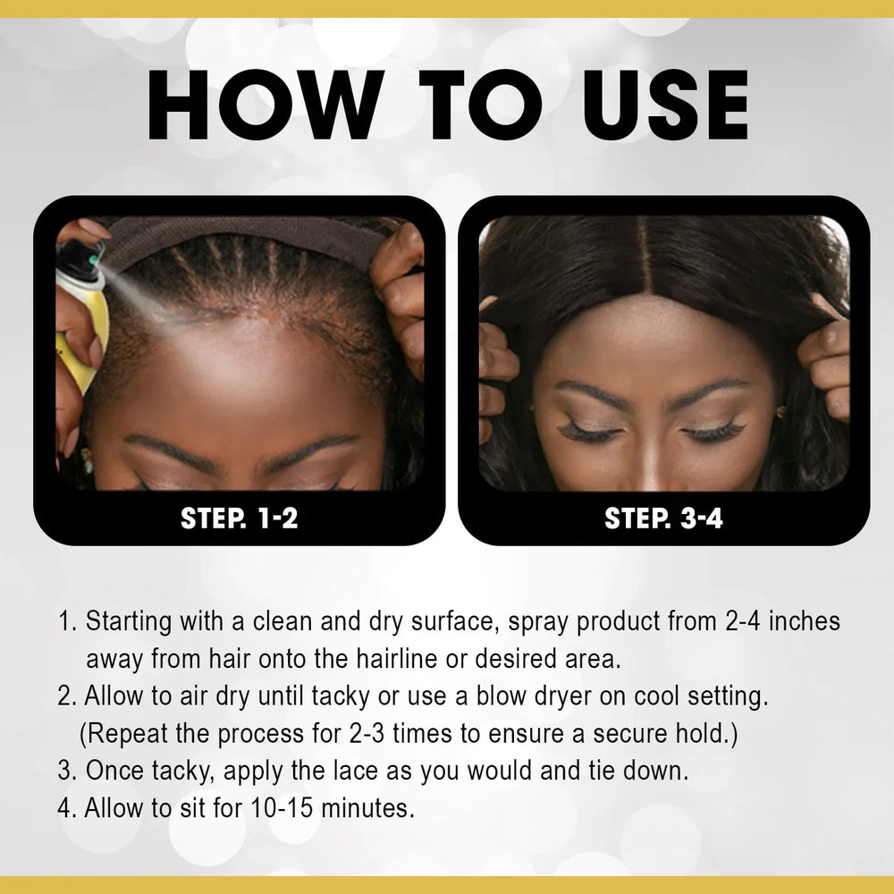 Ebin Wonder Lace Bond Wig Adhesive Spray Sensitive 180ml