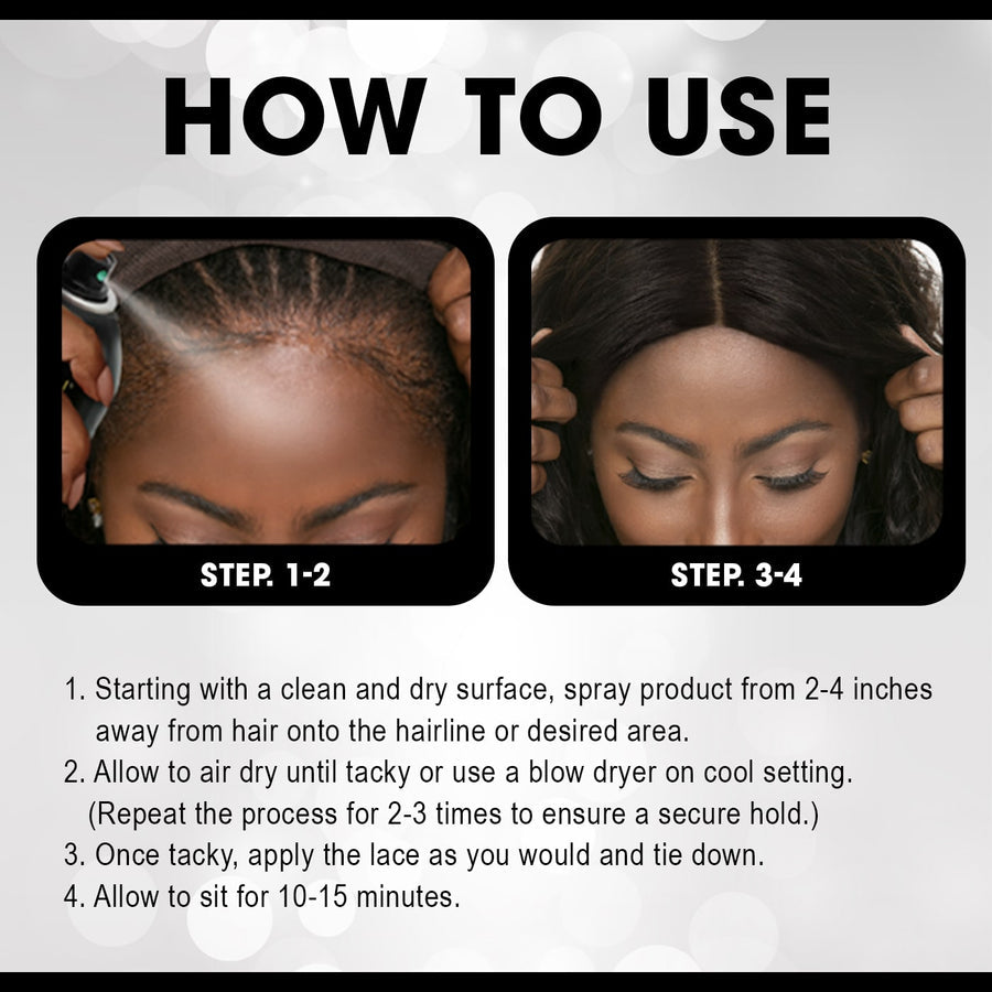 Ebin Wonder Lace Bond Wig Adhesive Spray Supreme 180ml