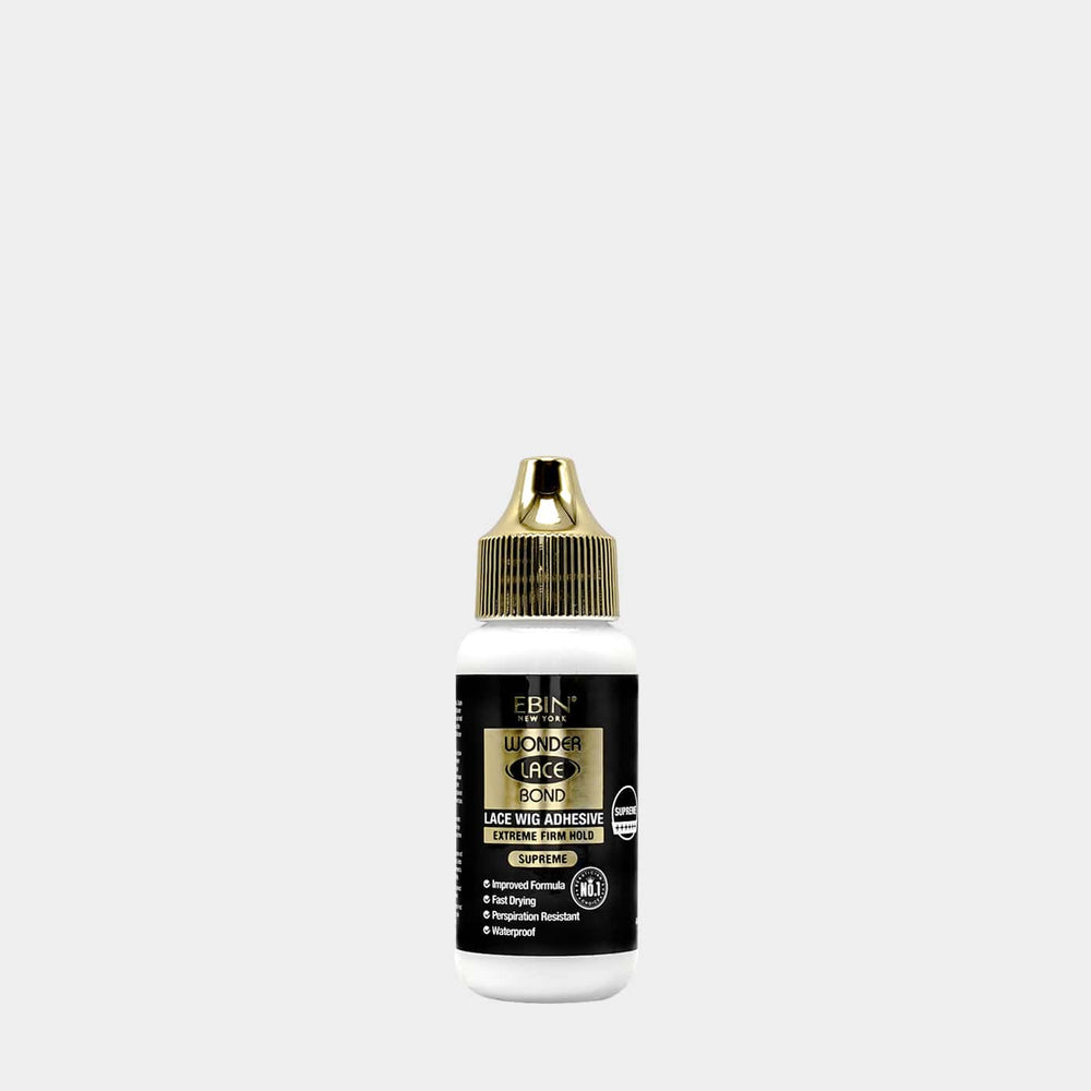 Ebin Wonder Lace Bond Waterproof Adhesive Supreme [Black] 34ml