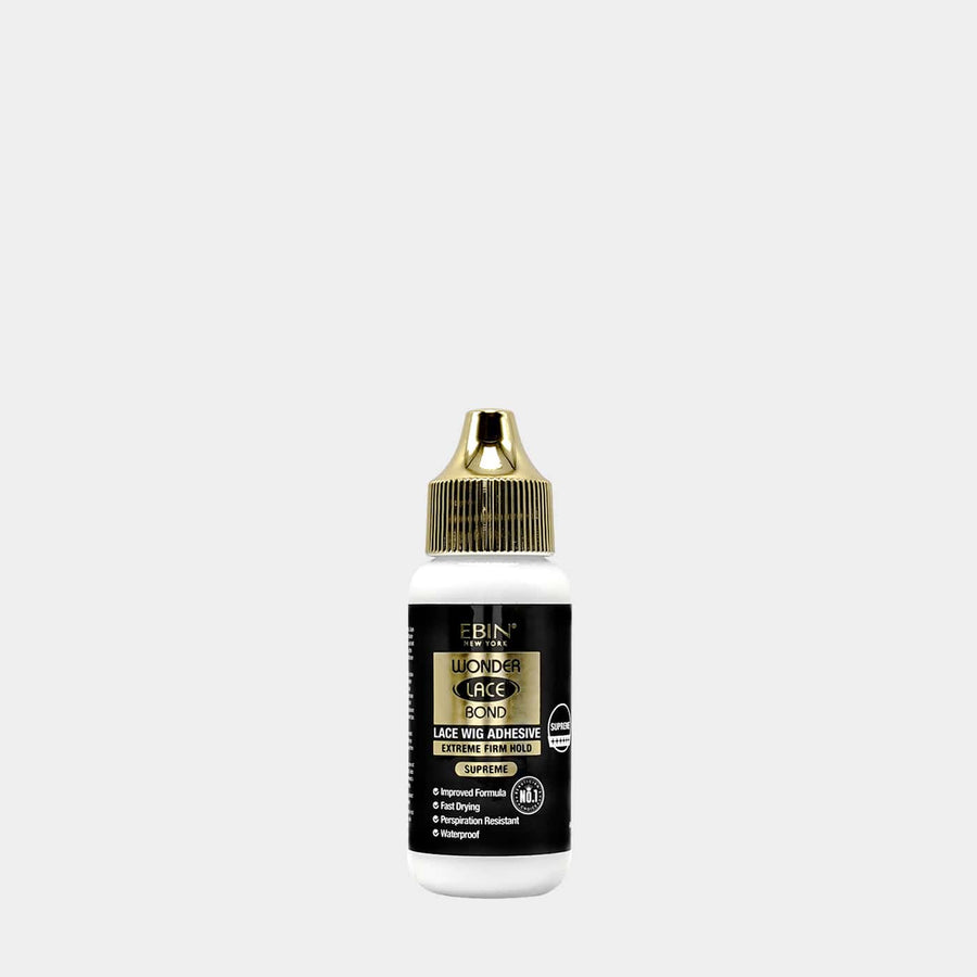 Ebin Wonder Lace Bond Waterproof Adhesive Supreme [Black] 34ml