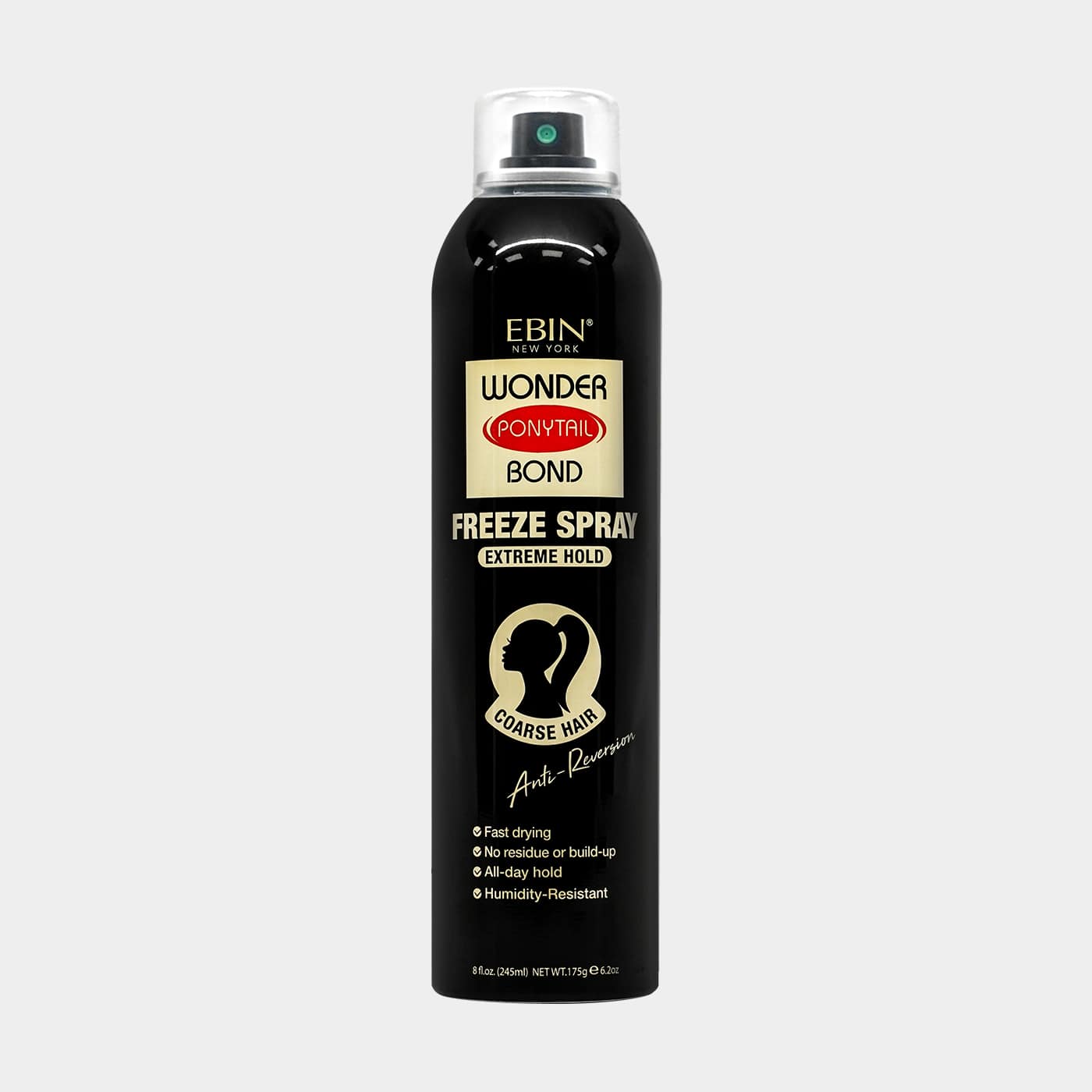 Ebin Wonder Ponytail Bond Freeze Spray Extreme Hold 245ml