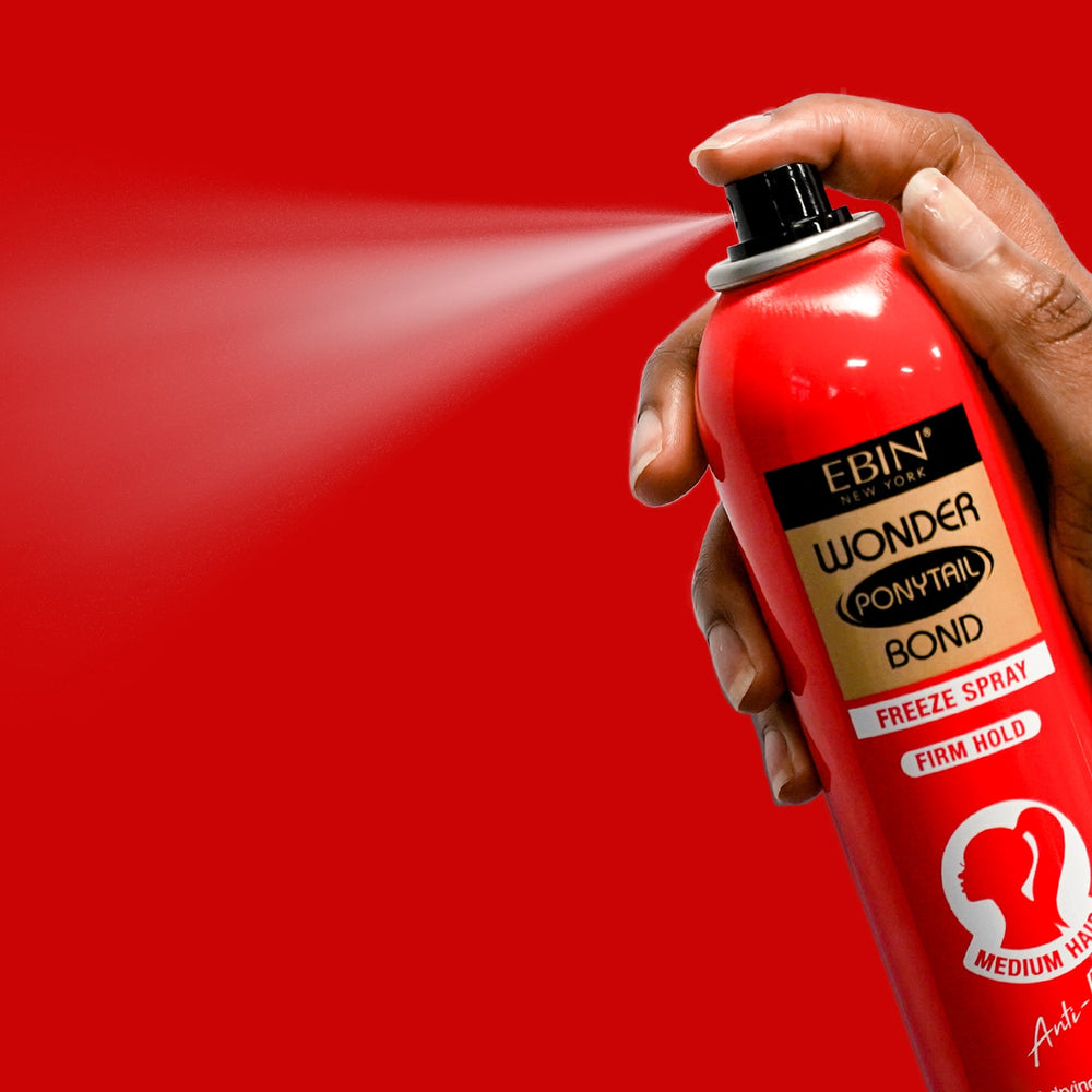 Ebin Wonder Ponytail Bond Freeze Spray – Firm Hold 245ml