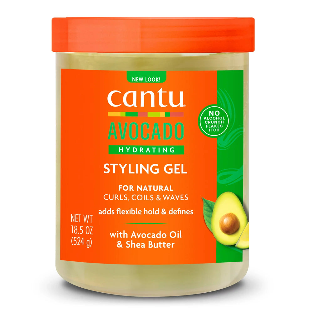 Cantu Avocado Paraben-Free Hydrating Styling Gel 524g/18.5oz