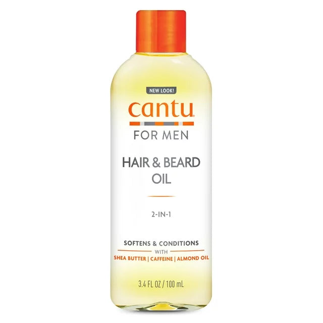 Cantu For Men Hair & Beard Oil 100ml/3.4oz