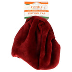 Cantu Microfiber Drying Cap Ultra plush Towels & Washcloths, Red