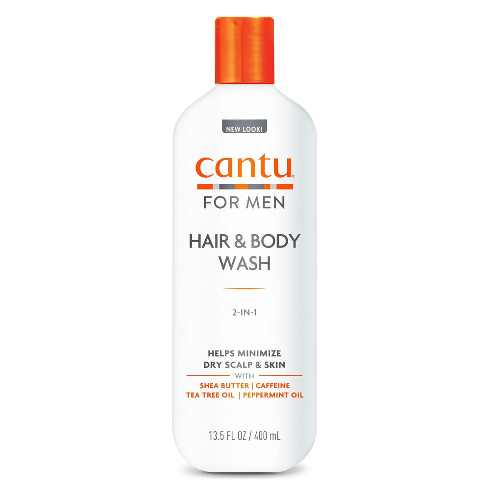 Cantu for Men 2-in-1 Hair & Body Wash 400ml/13.5oz