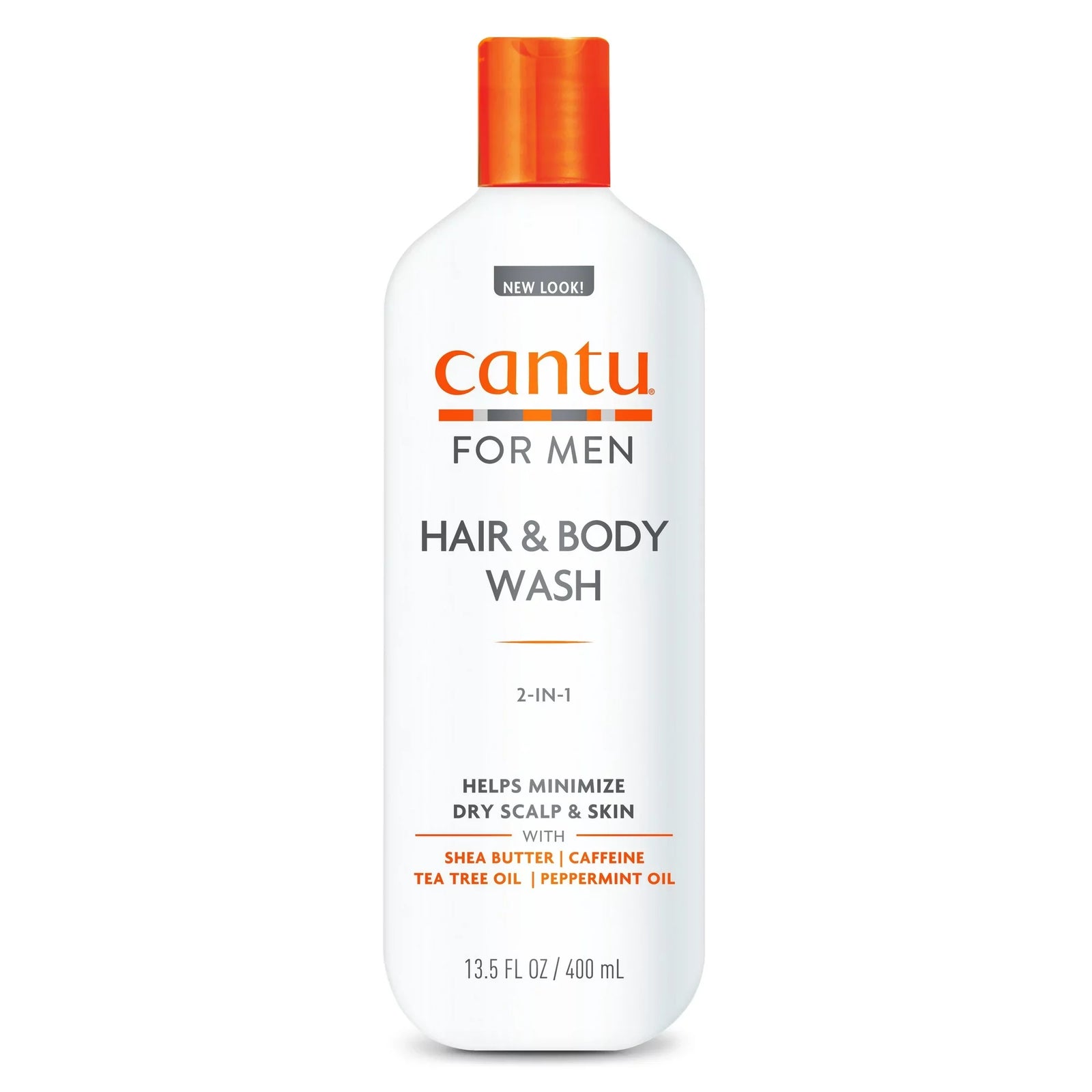 Cantu for Men 2-in-1 Hair & Body Wash 400ml/13.5oz