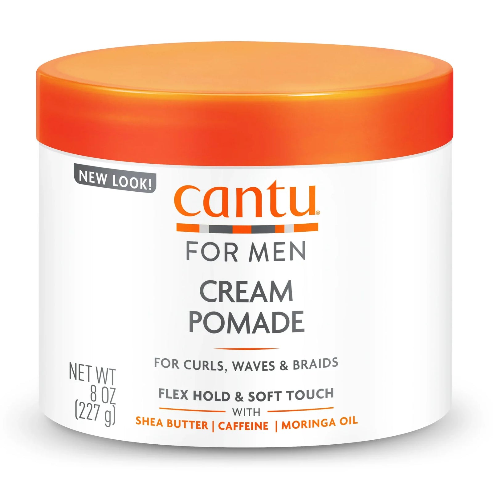 Cantu for Men Cream Pomade with Flexible Hold 227g/8oz
