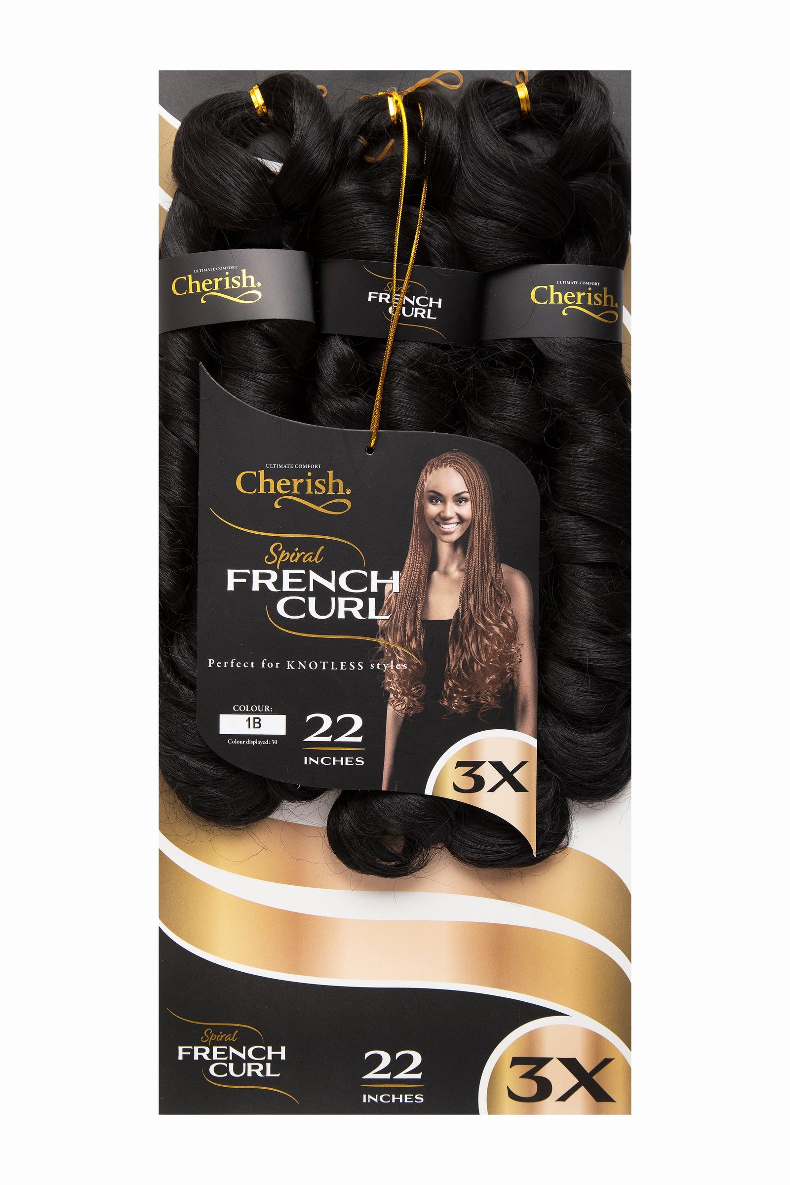 Cherish Ultimate Comfort 3X Spiral French Curl
